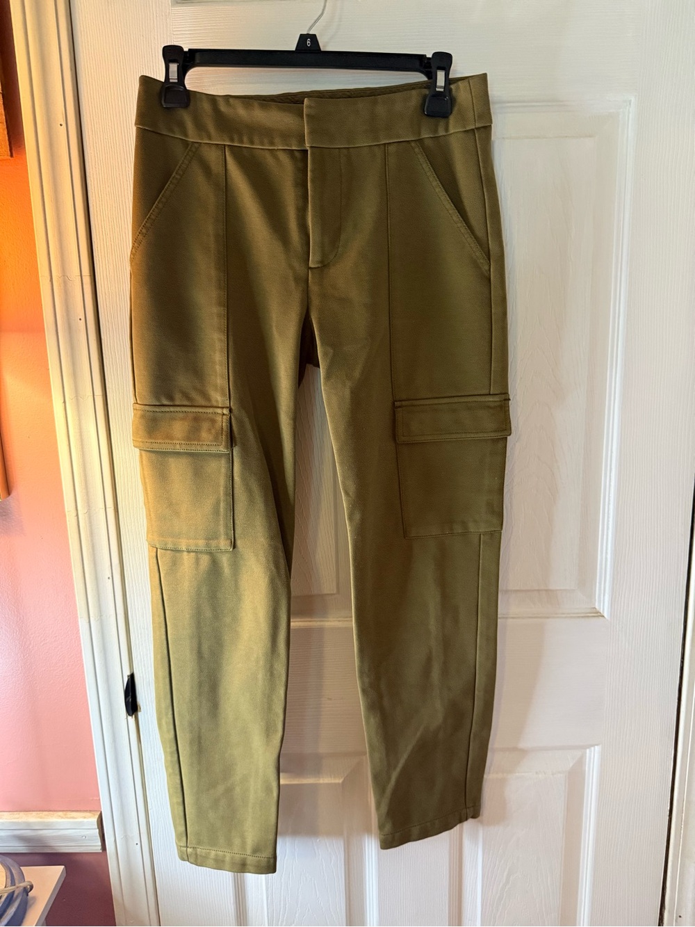 Anthropologie Olive Green Cargo Pants